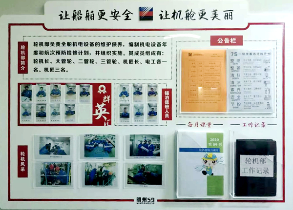 “明州59”轮机舱部看板。黄勇波摄_副本_副本.jpg